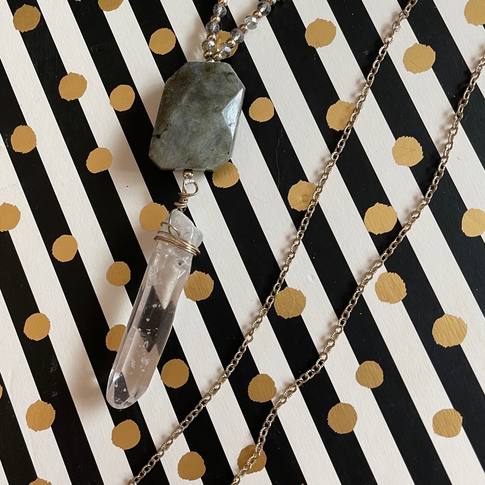 Long Beaded Necklace